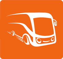 Логотип Компания ПЕРМАВТОТУР, Оранжевый Автобус